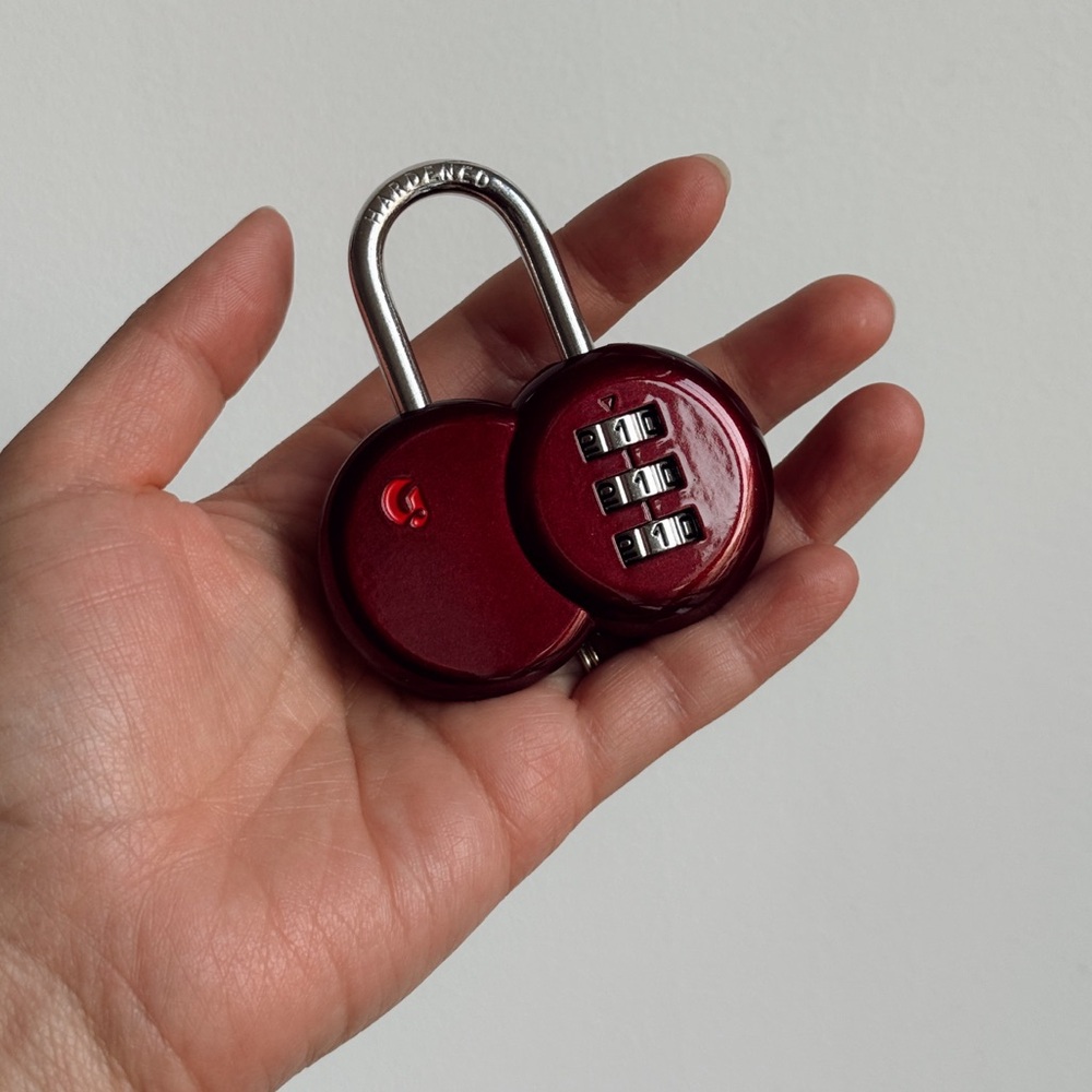 Glossier Cherry Combination Lock - image 3